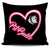 Pit Bull Heart Pillow Cover