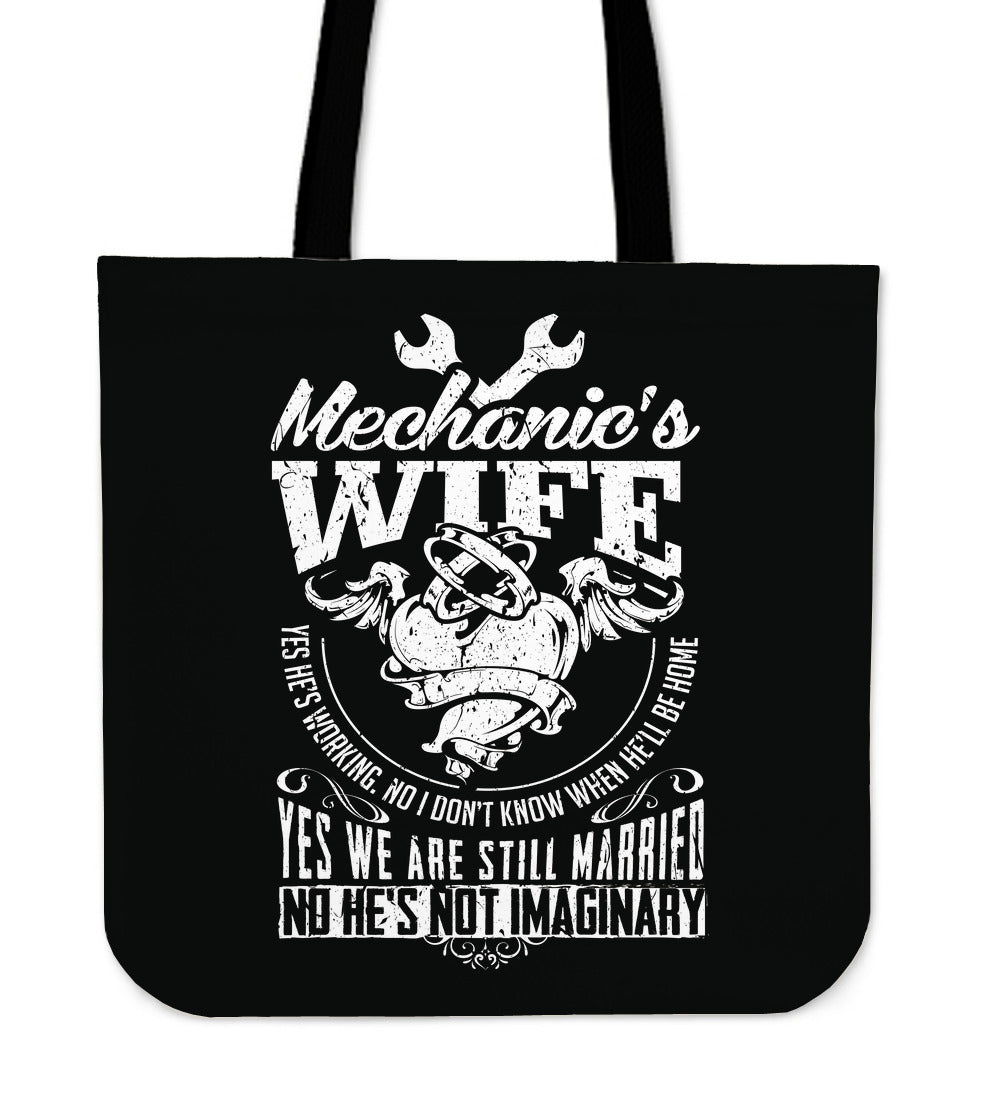 Mechanic's Wife - Tote Bag - mechanic bestseller