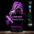 Custom Hairstylist 3D LED Night Light - Hairstylist Bestseller