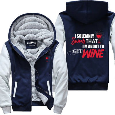About to Get Wine Jacket