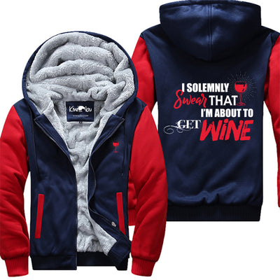 About to Get Wine Jacket