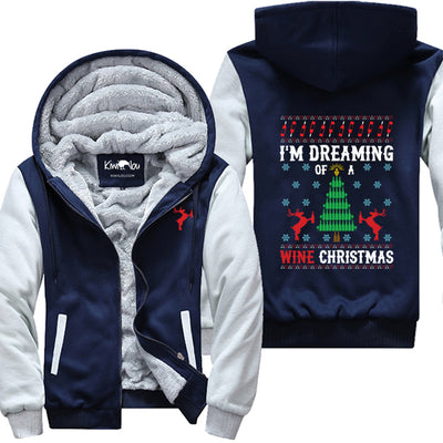 Dreaming of A Wine Christmas Jacket