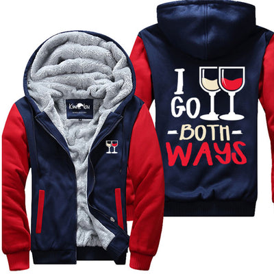 I Go Both Ways - Wine Jacket