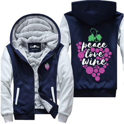 Peace Love Wine Jacket