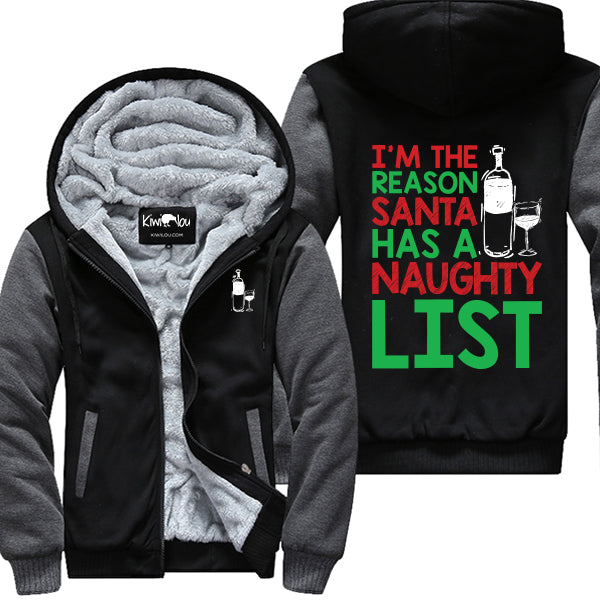 Santa Naughty List Jacket