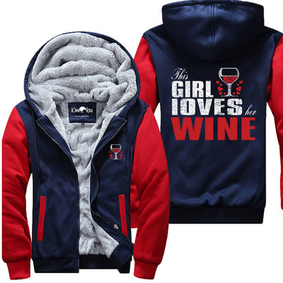 This Girl Loves Her Wine - Jacket - KiwiLou