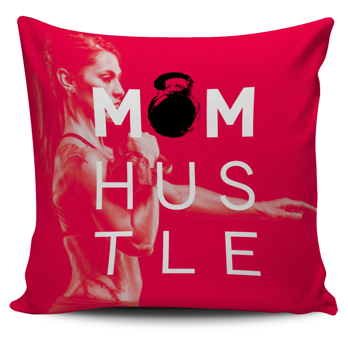 Mom Hustle Pillow Cover