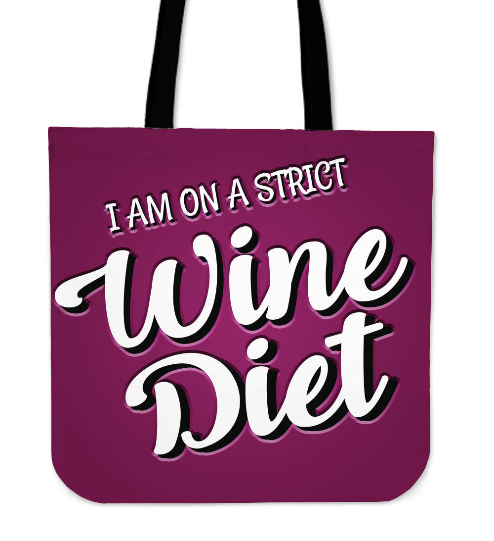 Wine Diet Tote Bag