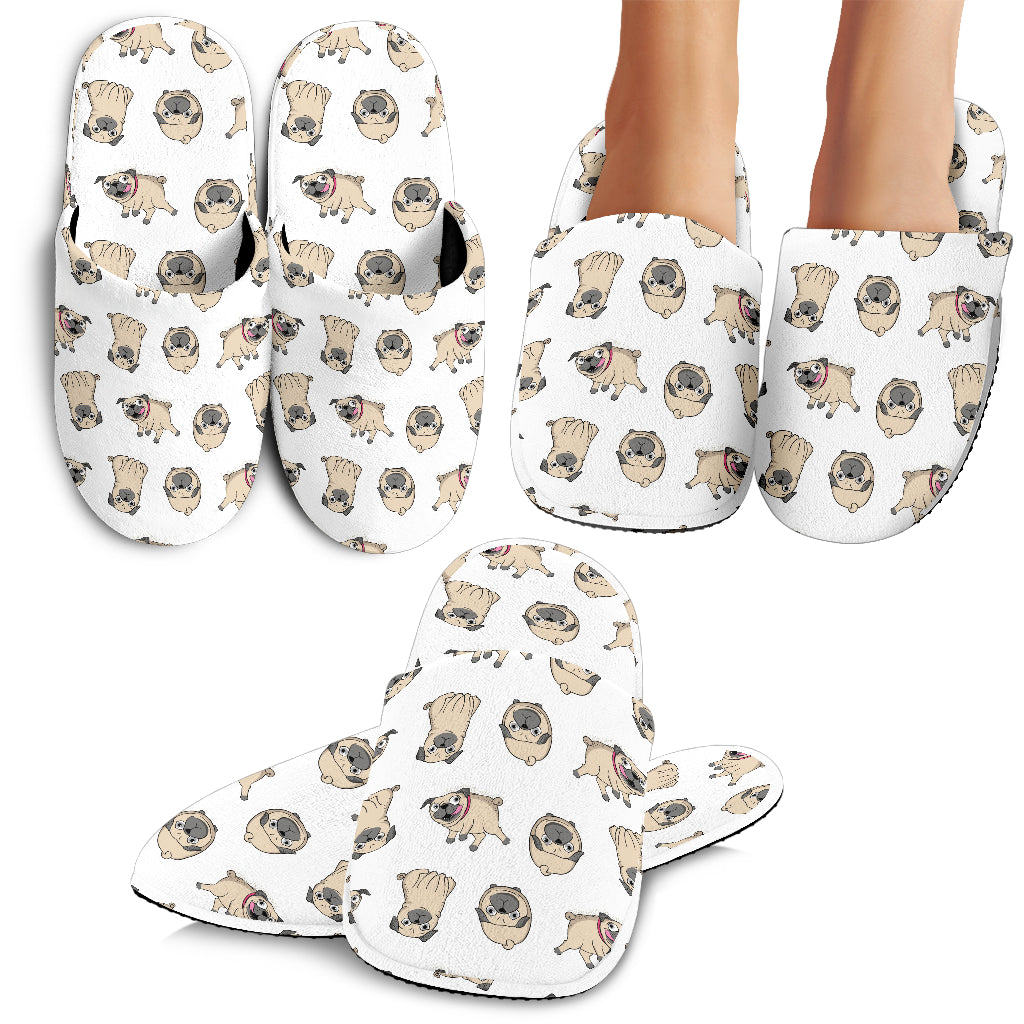 Bunch of Pugs Slippers