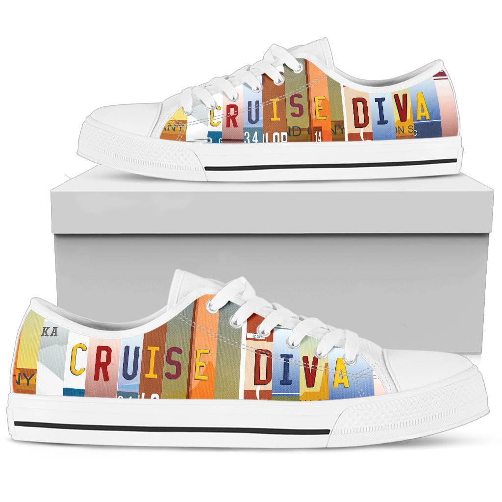 Cruise Diva Low Top Shoes - Fall Colors