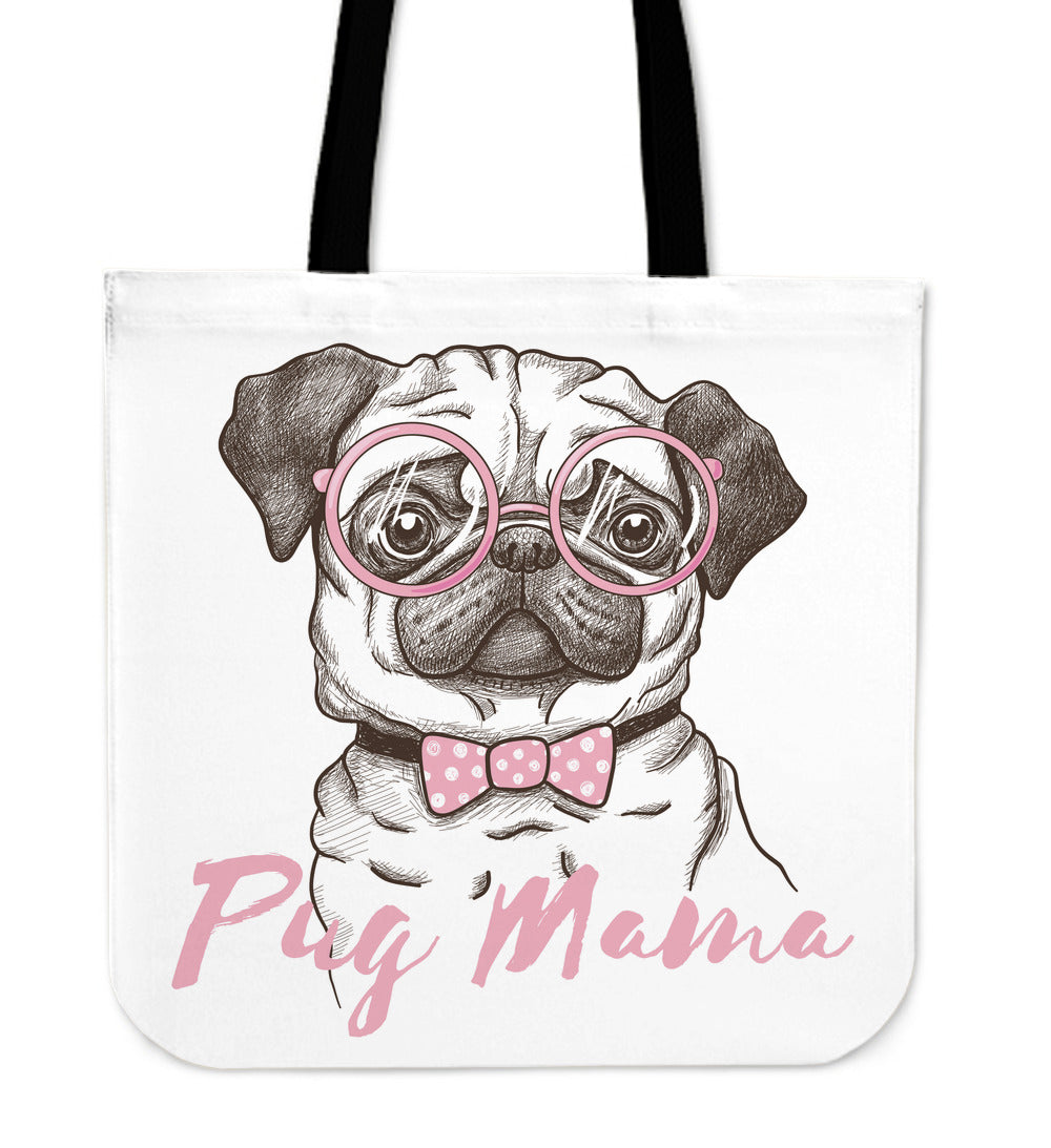 Pug Mama Tote Bag - pug bestseller