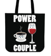 Power Couple Tote Bag
