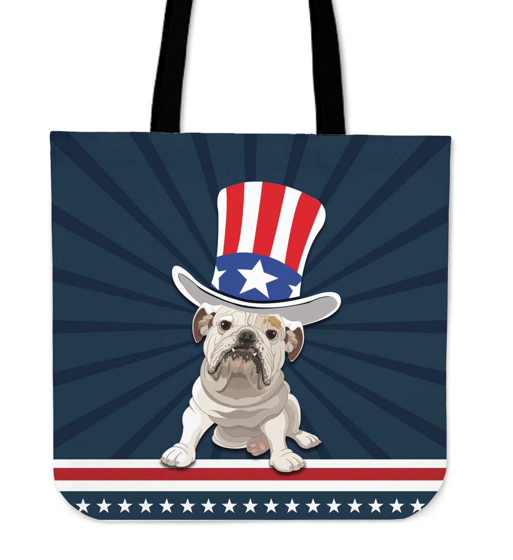 American Bulldog Tote Bag