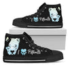 I Love Pitbulls Womens High Tops Shoes