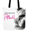 I Work hard TOte Bag