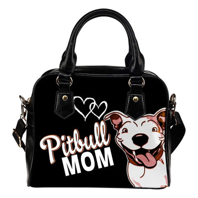 Pitbull Face Shoulder Bag for Women