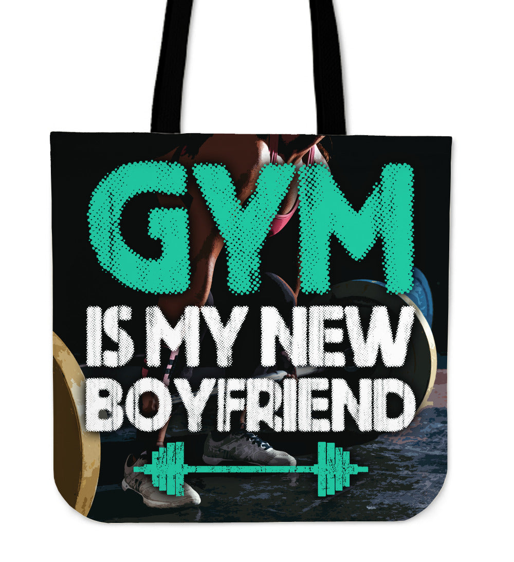 Gym Is My New Boyfriend Tote Bag