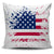 American Grunge Pillow Cover