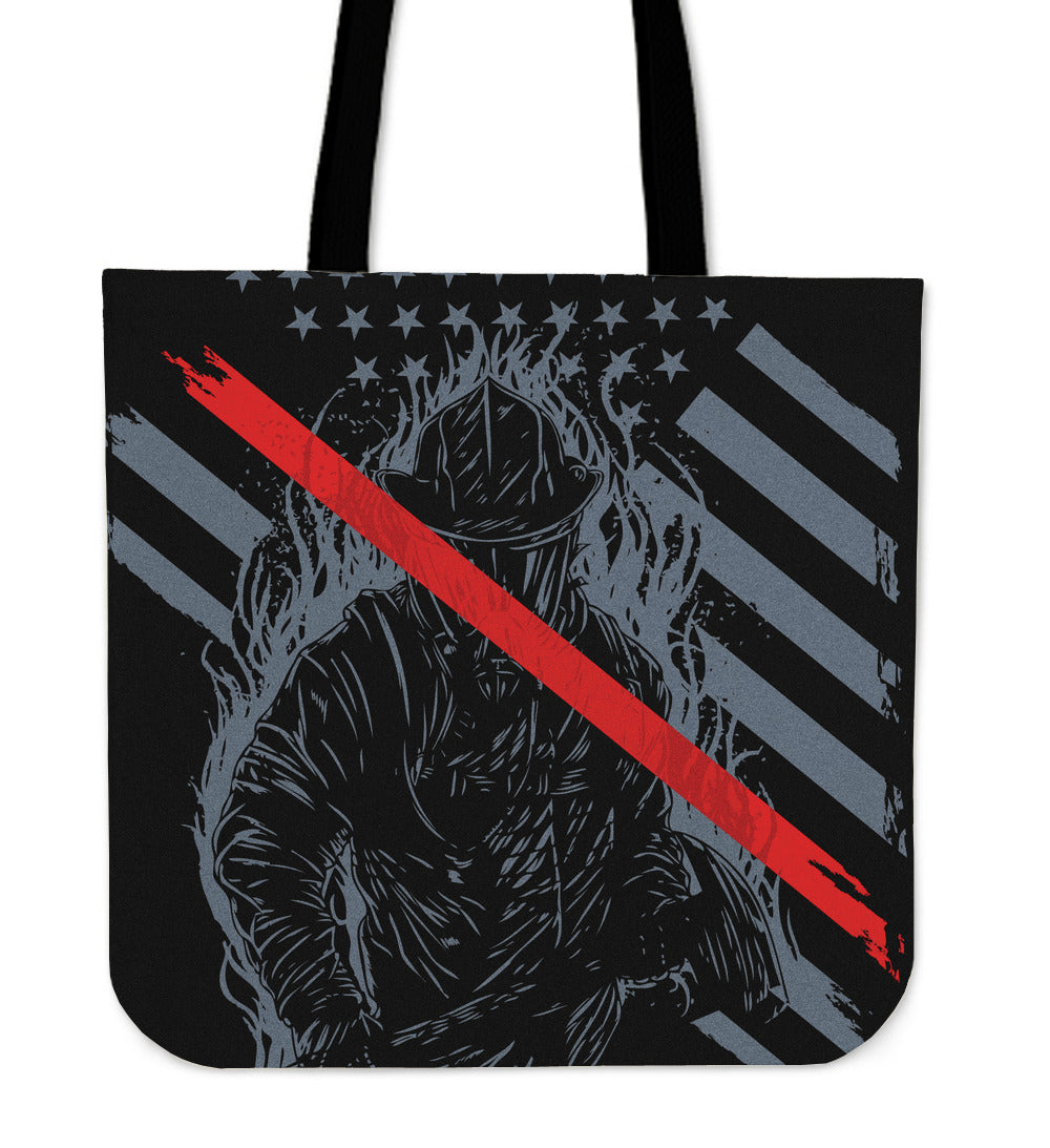 American Firefighter Tote Bag