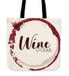 Wine O' Clock Tote Bag