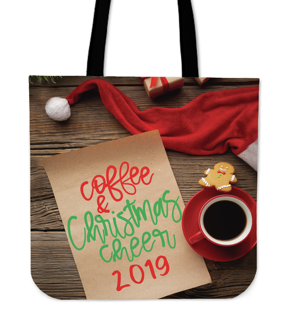 Coffee and Christmas Cheer 2019 Tote Bag