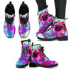 Artistic Pug Women's Leather Boots