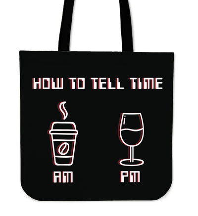 How To Tell Time Tote bag