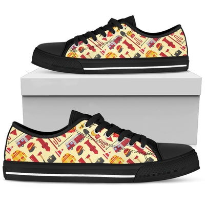 Fire Elements Low Top Shoes