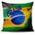 Brasil Soccer Pillow Cover