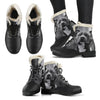PIt Bull Womens Faux Fur Leather Boots