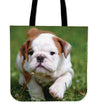 Bulldog Puppy Tote Bag