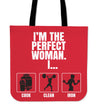 Perfect Woman Tote Bag