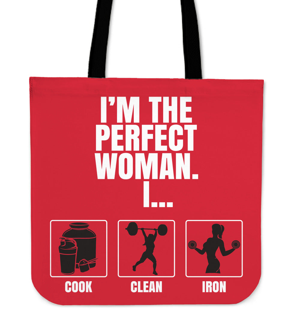 Perfect Woman Tote Bag