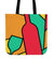 Abstract Wine Tote Bag