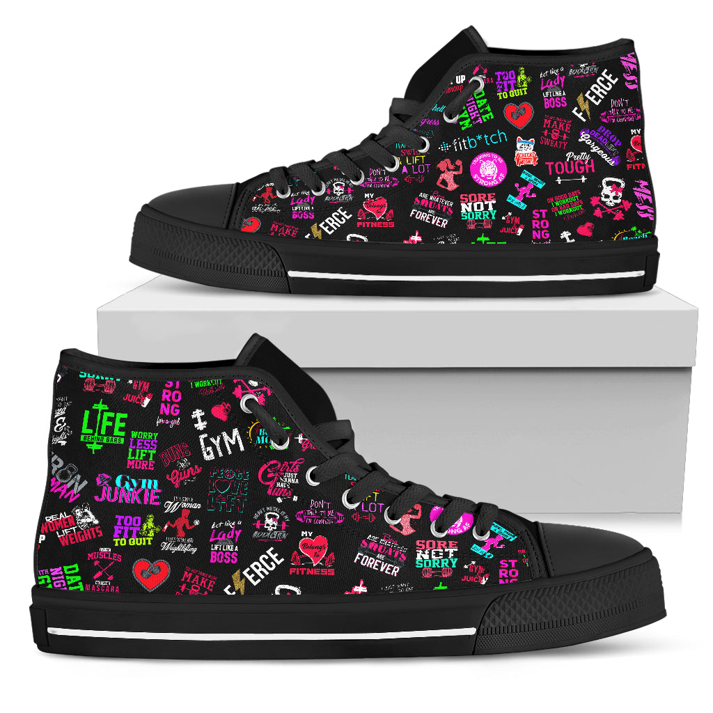Gym Logos High Tops Shoes