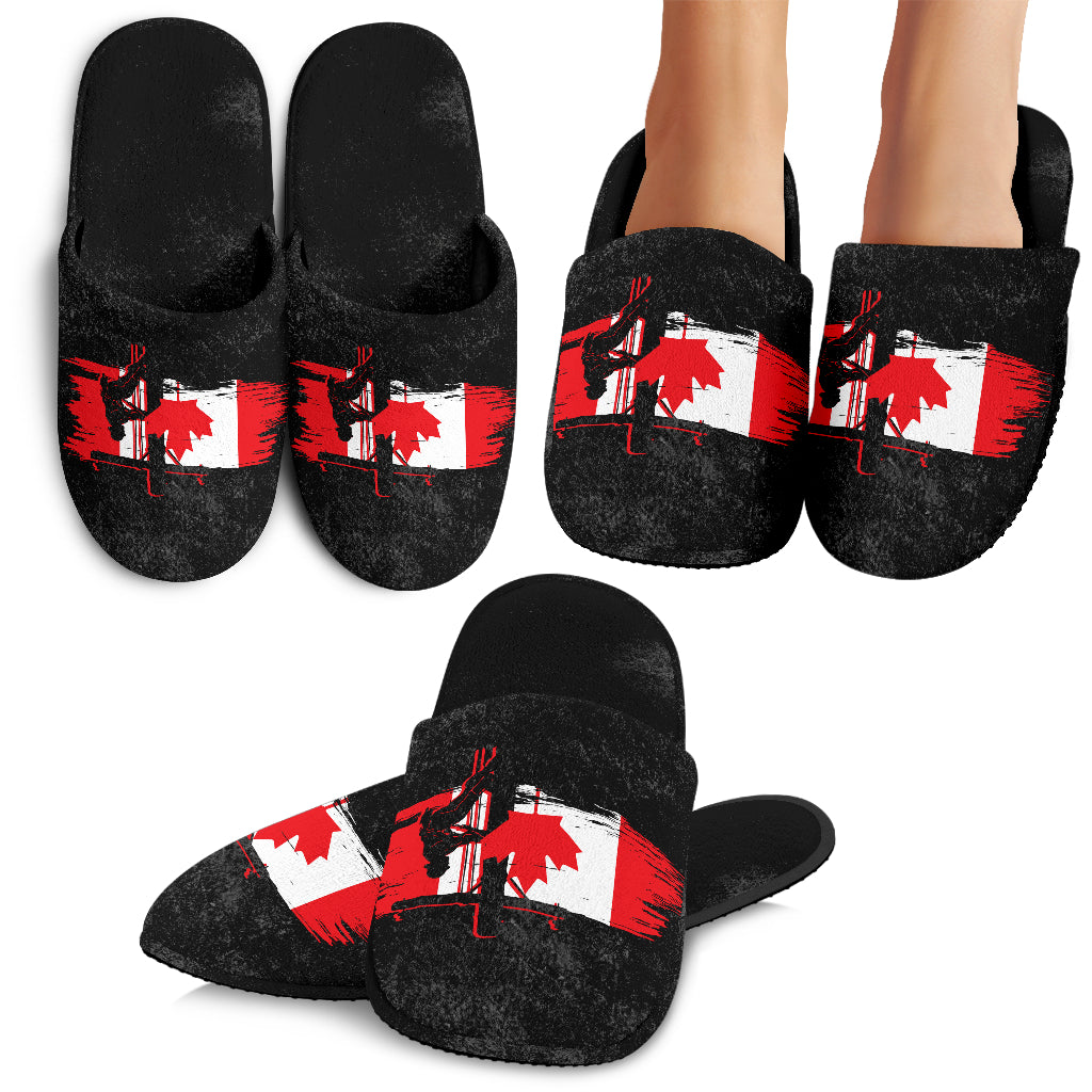 Canadian Lineman Slippers