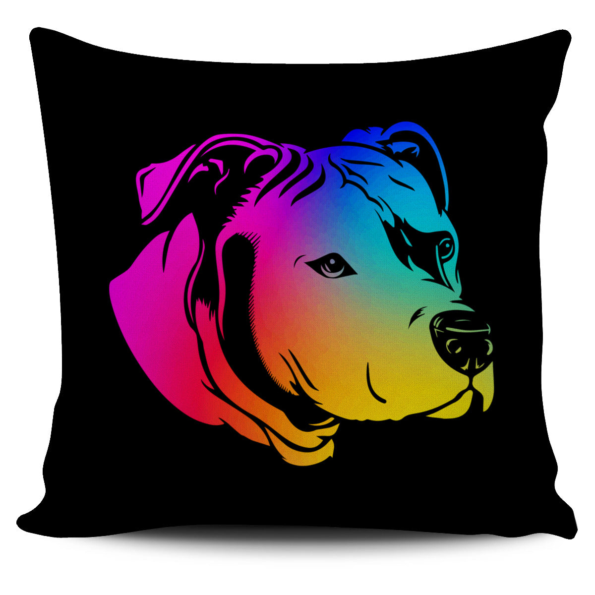 Rainbow Pit Pillow Cover