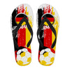 Germany Soccer Flip Flops