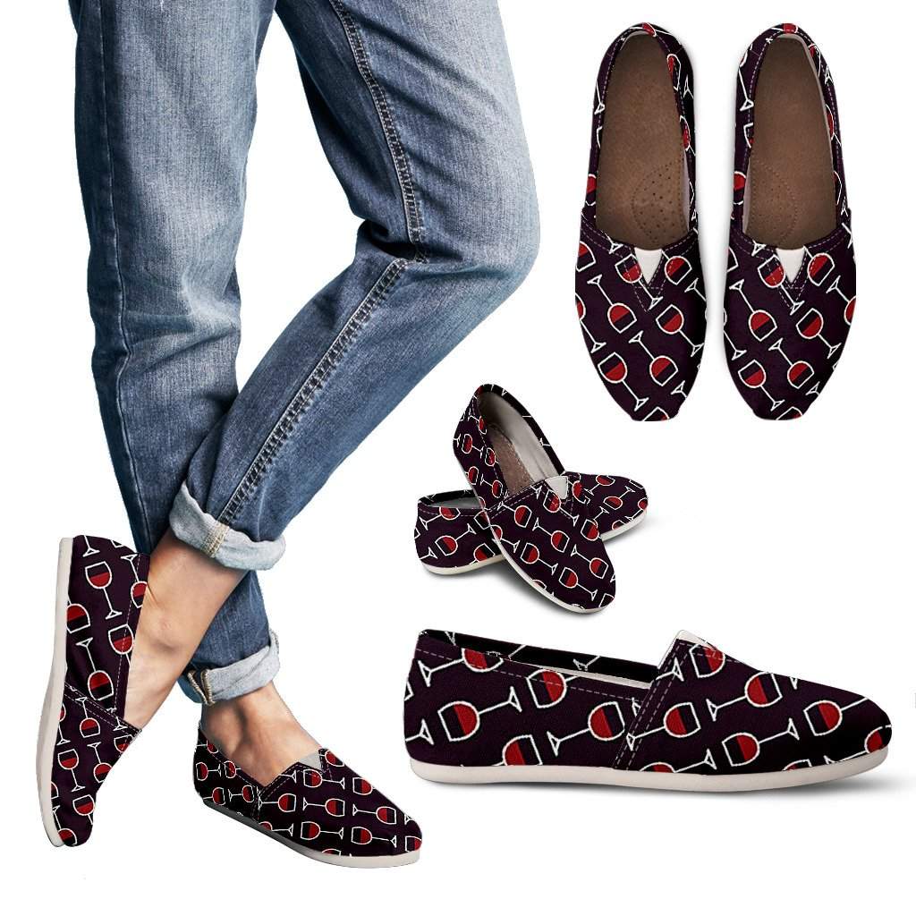 Wine Casual Shoes