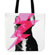 Frenchie Bolt Tote Bag