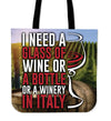 Winery In Italy Tote Bag