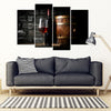 Wine Barrel 4 Piece Framed Canvas