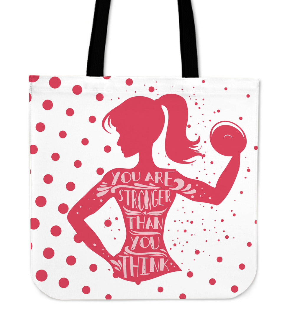 Stronger Than You Think Tote Bag