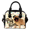Pug Mom Best Selling Shoulder Bag - pug bestseller