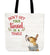Don't Get Your Tinsel in a Tangle Pit Bull Tote Bag