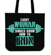Iron Women Tote Bag