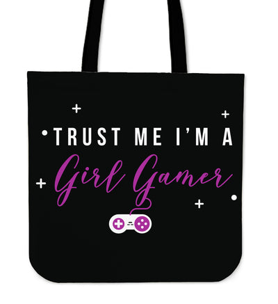 Trust me I am a Girl Gamer Tote Bag
