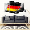 Germany Soccer 4 Piece Framed Canvas