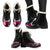 Mechanic Girl Faux Fur Leather Boots
