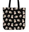 Cute Pug Pattern Tote Bag - pug bestseller